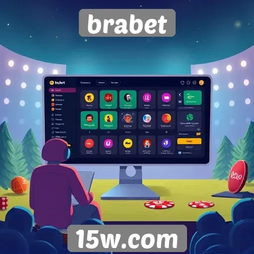 Interface amigável melhora experiência do usuário no brabet